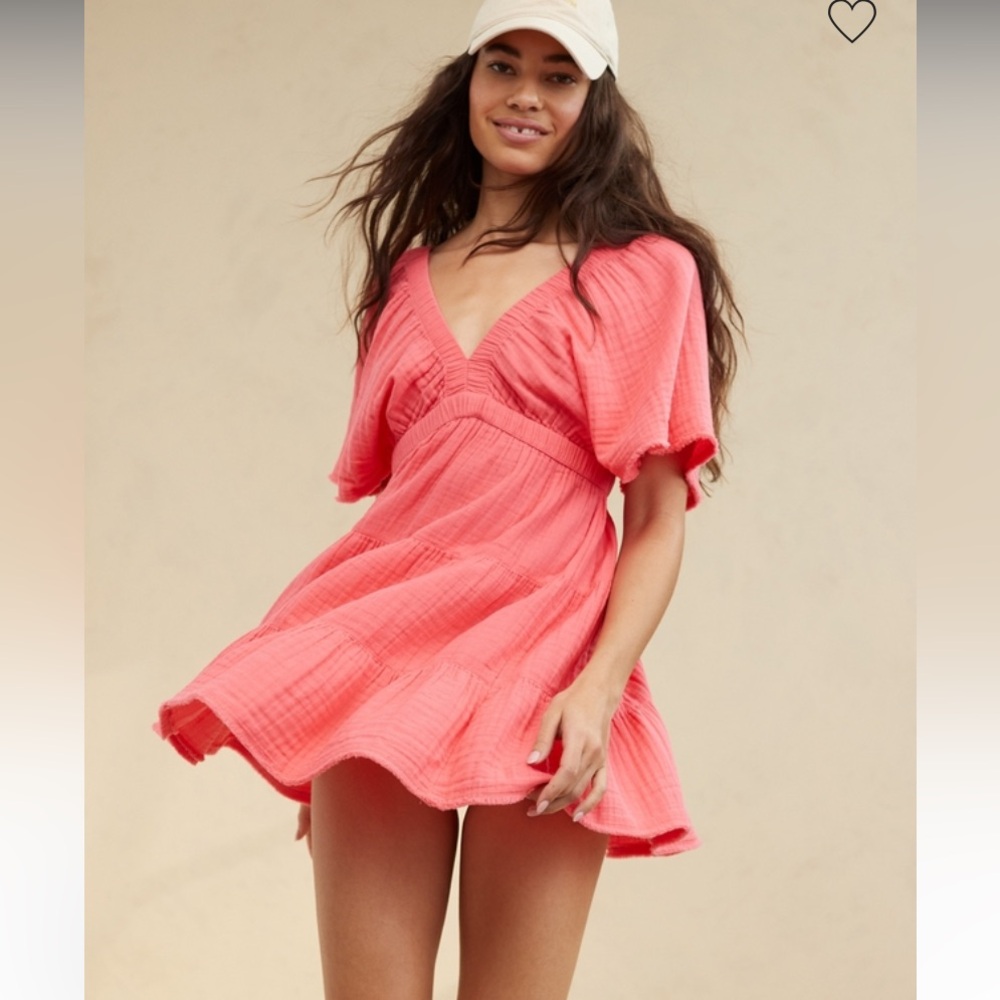 Aerie Pink Mini Dress